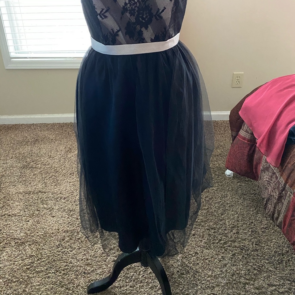 Black and Pink Dress